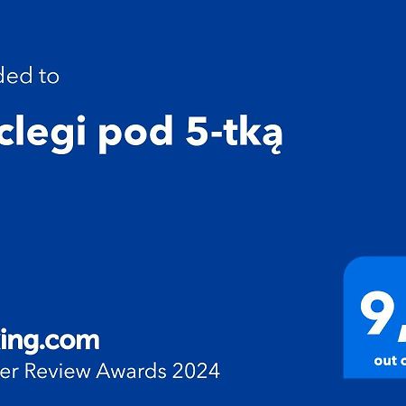 Noclegi Pod 5-Tka 桑多梅日 外观 照片